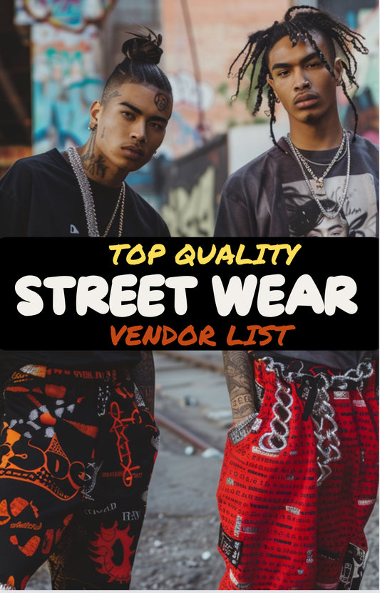 TOP QUALITY STREETWEAR VENDORS (HELLSTAR suppliers and more)