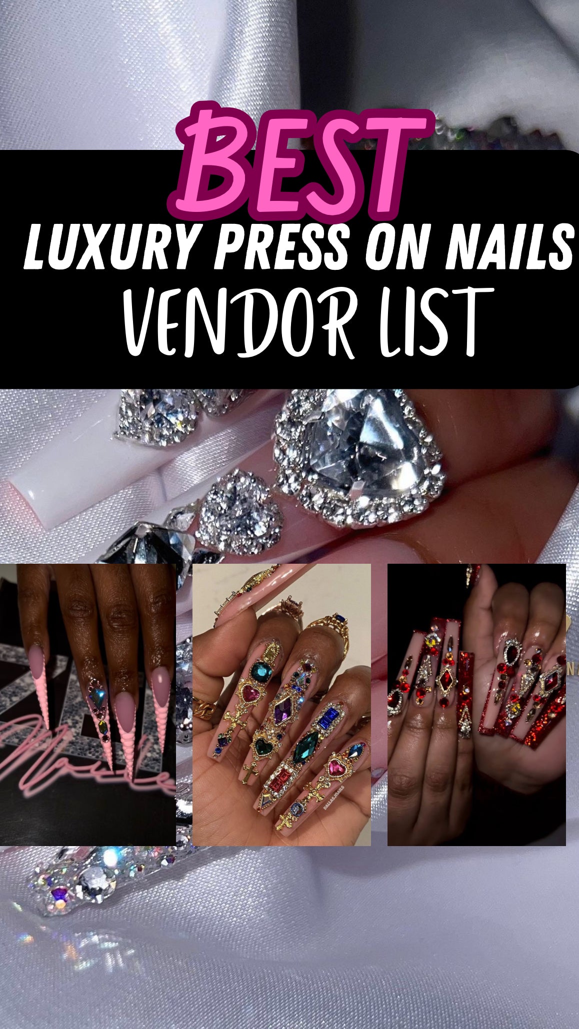 BEST LUXURY PRESS ON NAILS VENDOR LIST