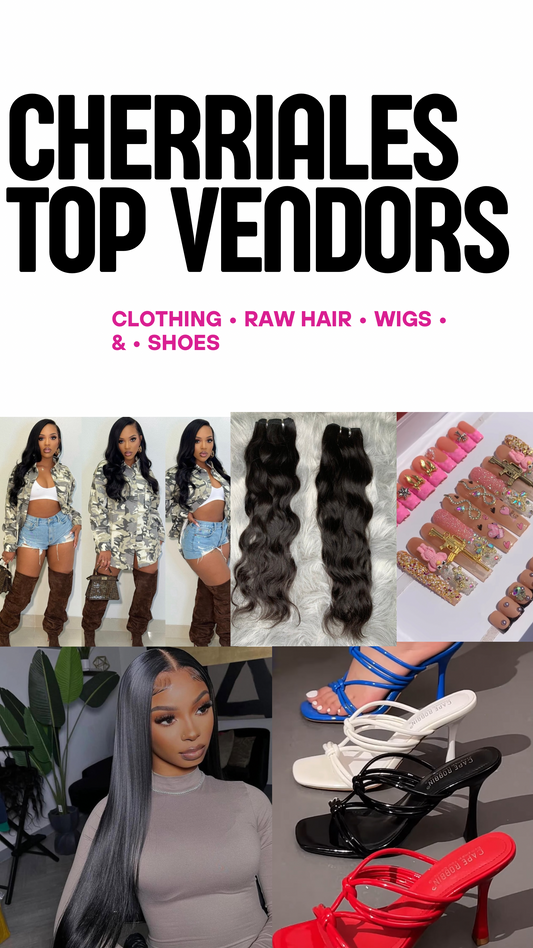 Cherriale’s top vendors!