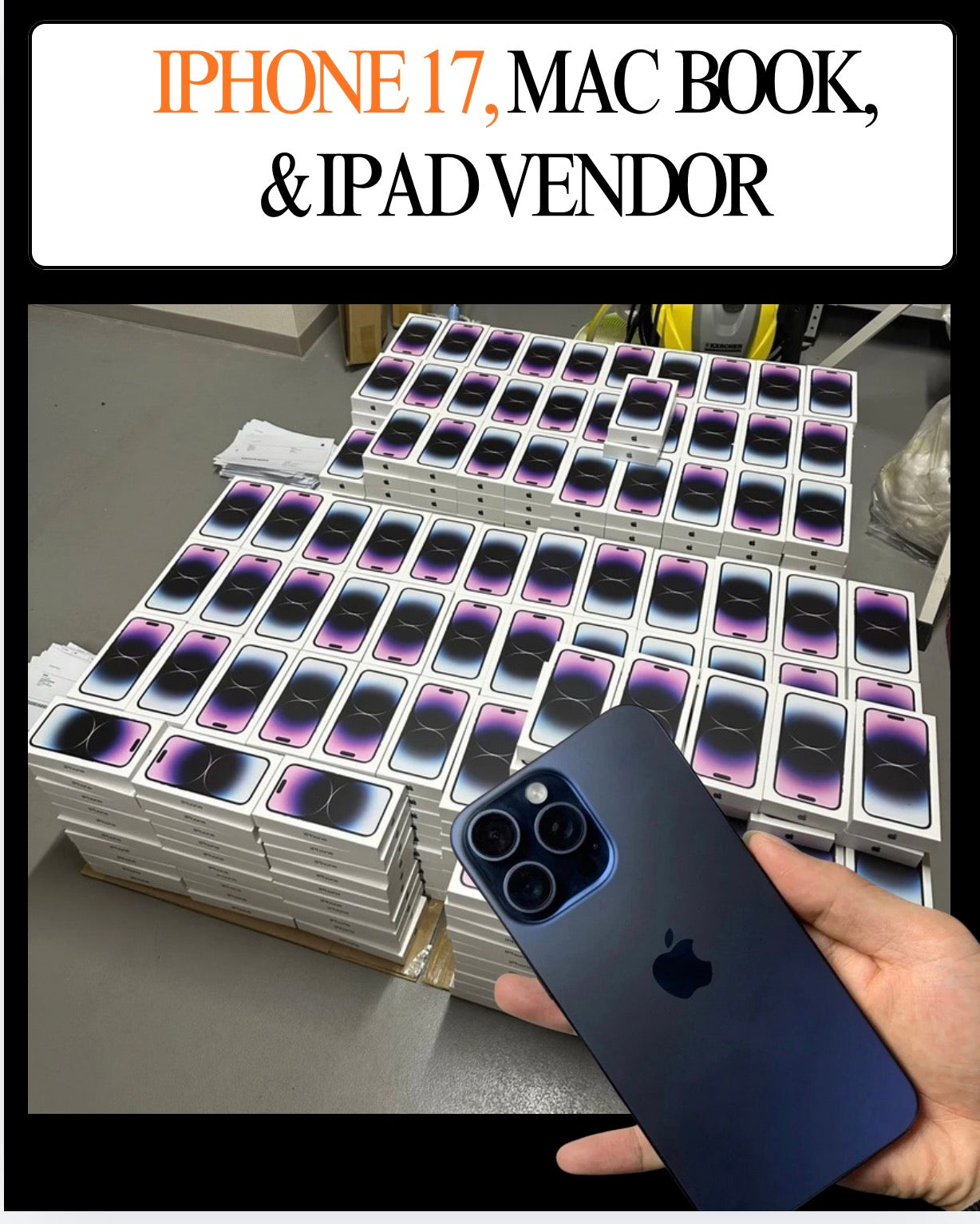 Make $10,000 in resell. iPhone Vendor